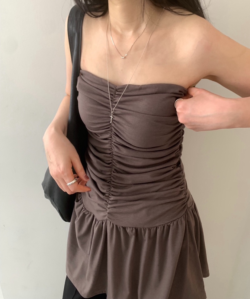MELTED-P東大門㊣直郵女裝新品時尚推薦休閑25秋冬吊帶背心MELTED-P吊帶/背心