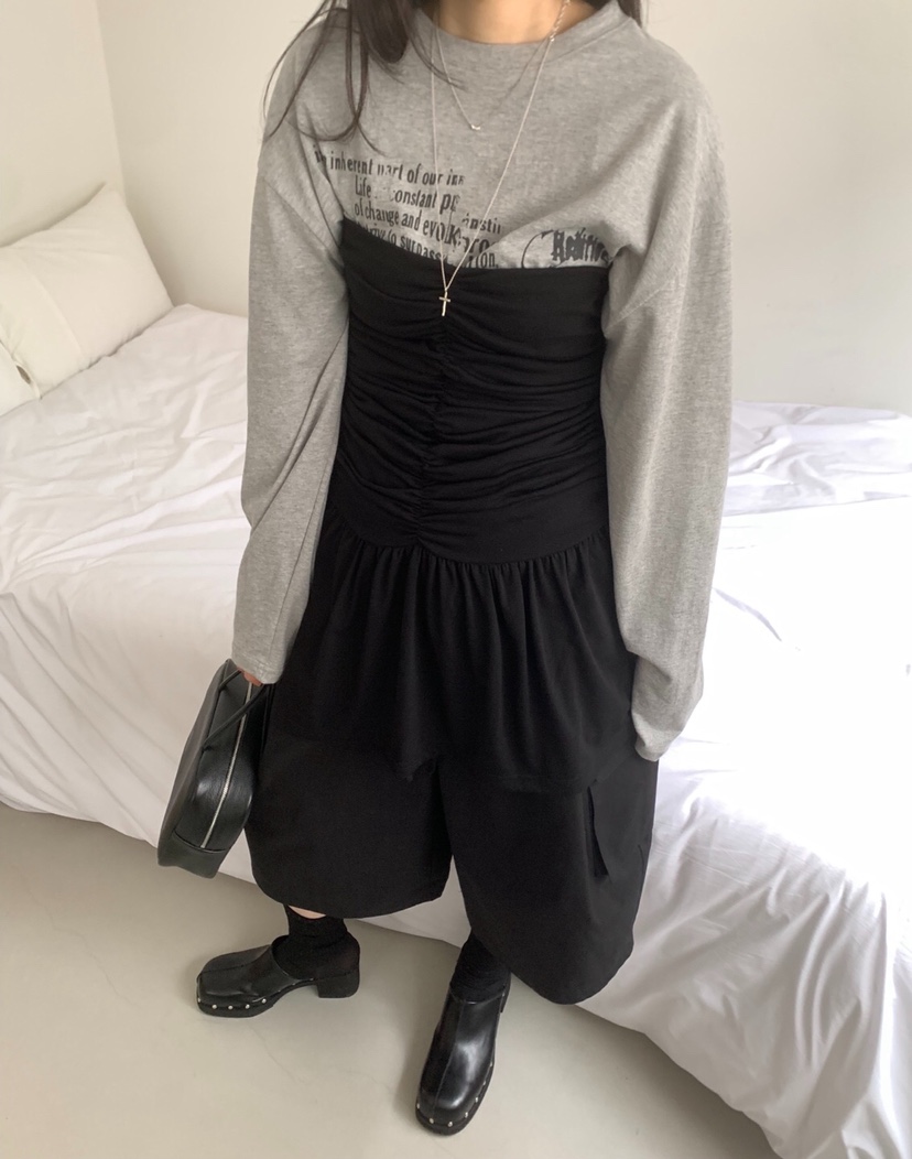 MELTED-P東大門㊣直郵女裝新品時尚推薦休閑25秋冬吊帶背心MELTED-P吊帶/背心