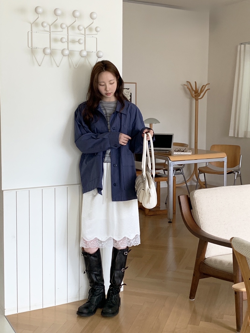 THE ABLE東大門㊣代購女士新款時尚人氣推薦休閑熱賣夾克口袋THE ABLE/TA夾克