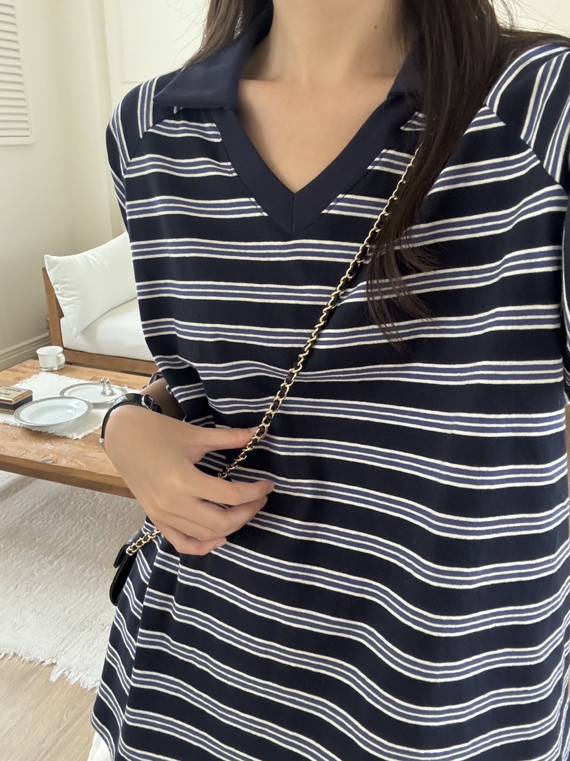 TIZZI韓國代購㊣女裝新品推薦職業25秋冬時尚真品休閑長袖T恤TIZZI長袖T恤