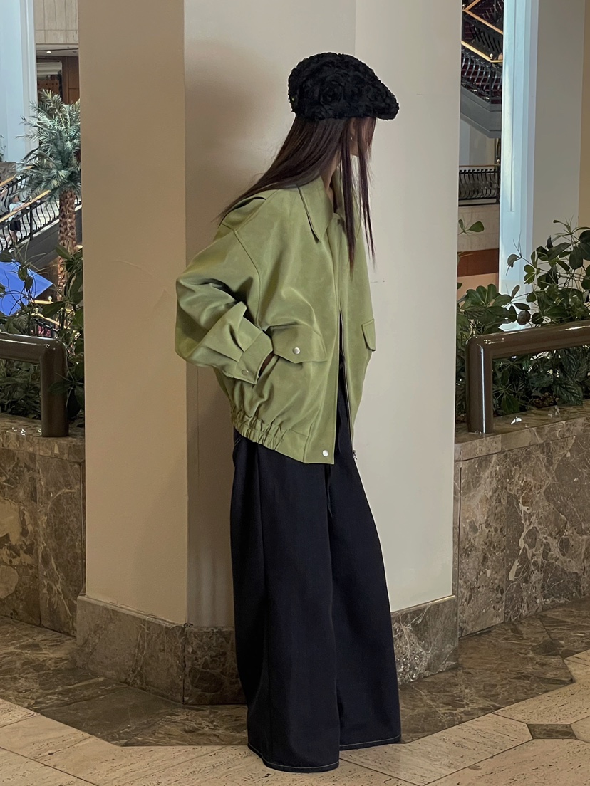 ONDO-P韓國代購㊣女士新品職業休閑推薦人氣真品熱賣夾克皮革ONDO-P夾克