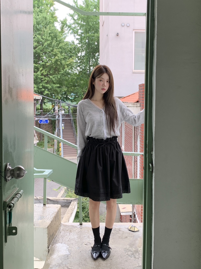 RE:OPENING韓國代購㊣女士新品推薦時尚25秋冬半身裙中短裙RE:OPENING半身裙/中短裙