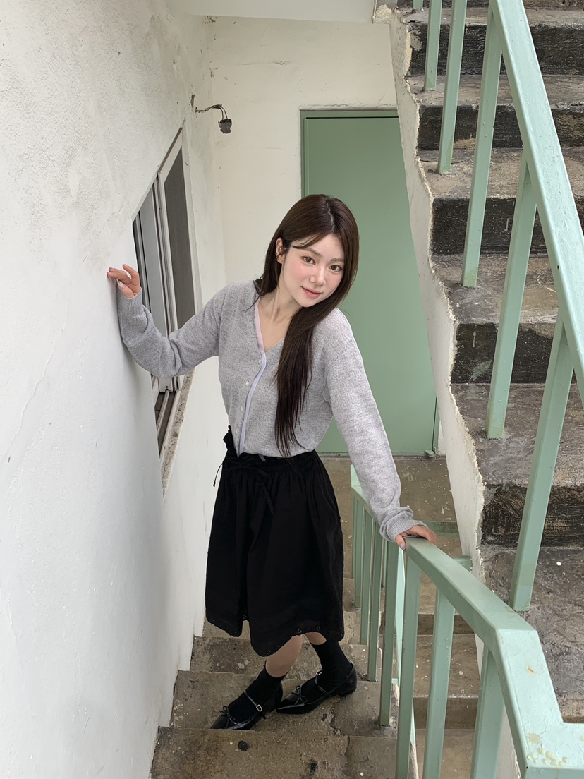 RE:OPENING韓國代購㊣女士新品推薦時尚25秋冬半身裙中短裙RE:OPENING半身裙/中短裙