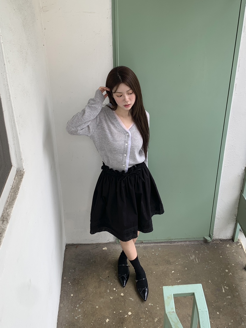 RE:OPENING韓國代購㊣女士新品推薦時尚25秋冬半身裙中短裙RE:OPENING半身裙/中短裙