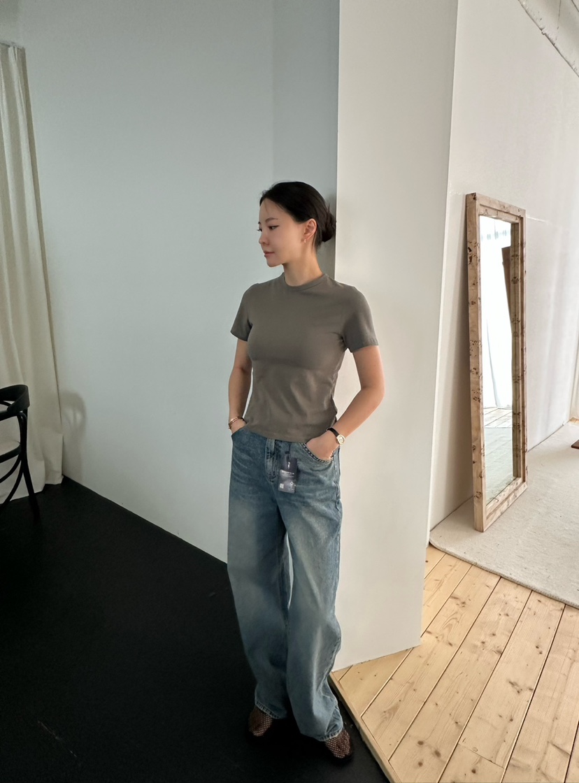 LE VASE東大門㊣代購女士新品休閑真品人氣推薦職業時尚T恤LE VASET恤