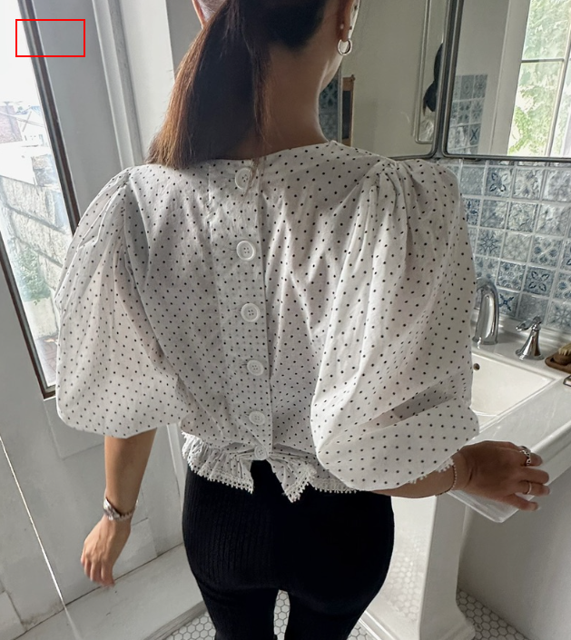 BYRING東大門㊣實拍女裝新品推薦職業時尚休閑襯衫蕾絲衫短款BYRING襯衫/蕾絲衫圖色2