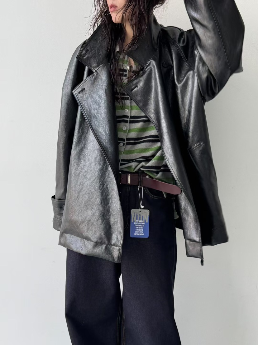 MINIMUZE東大門㊣直郵女裝新品人氣職業休閑推薦夾克含腰帶MINIMUZE夾克