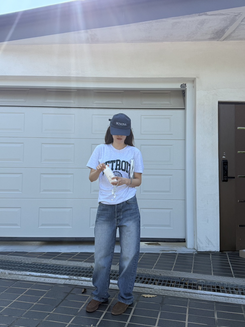 WATER/RIVER東大門㊣代購女裝新款時尚25秋冬熱賣推薦牛仔褲WATER/RIVER牛仔褲