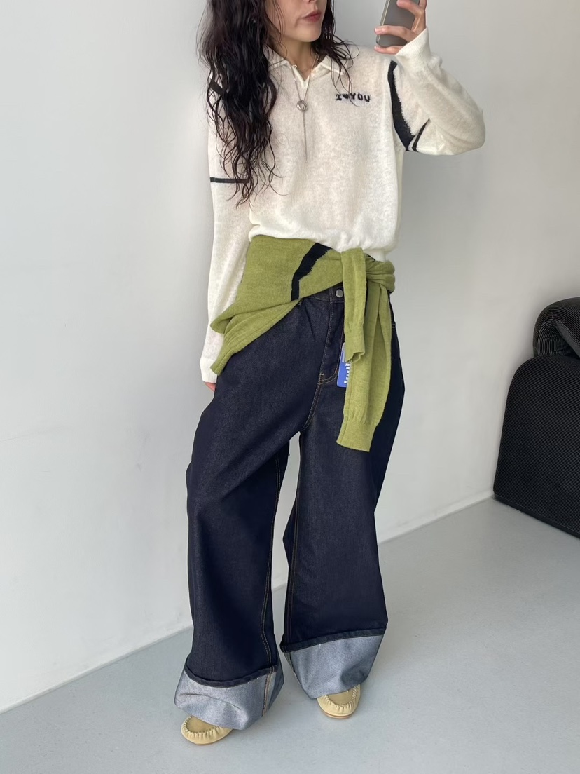 MINIMUZE韓國代購㊣女士新款時尚休閑25秋冬人氣熱賣針織衫MINIMUZE針織衫