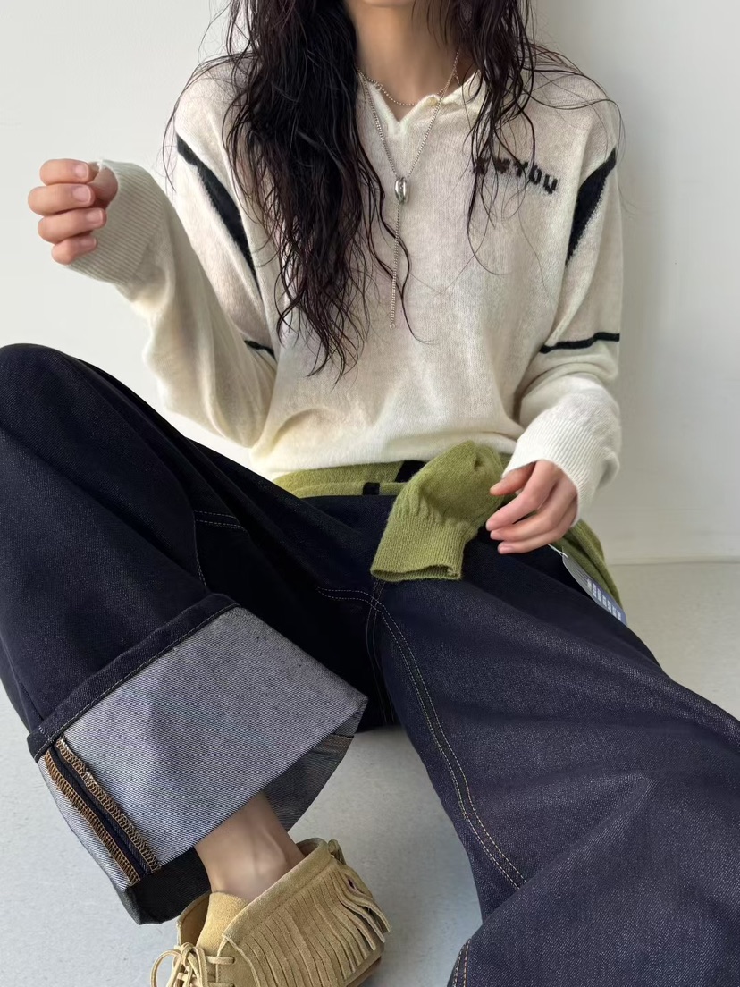 MINIMUZE韓國代購㊣女士新款時尚休閑25秋冬人氣熱賣針織衫MINIMUZE針織衫