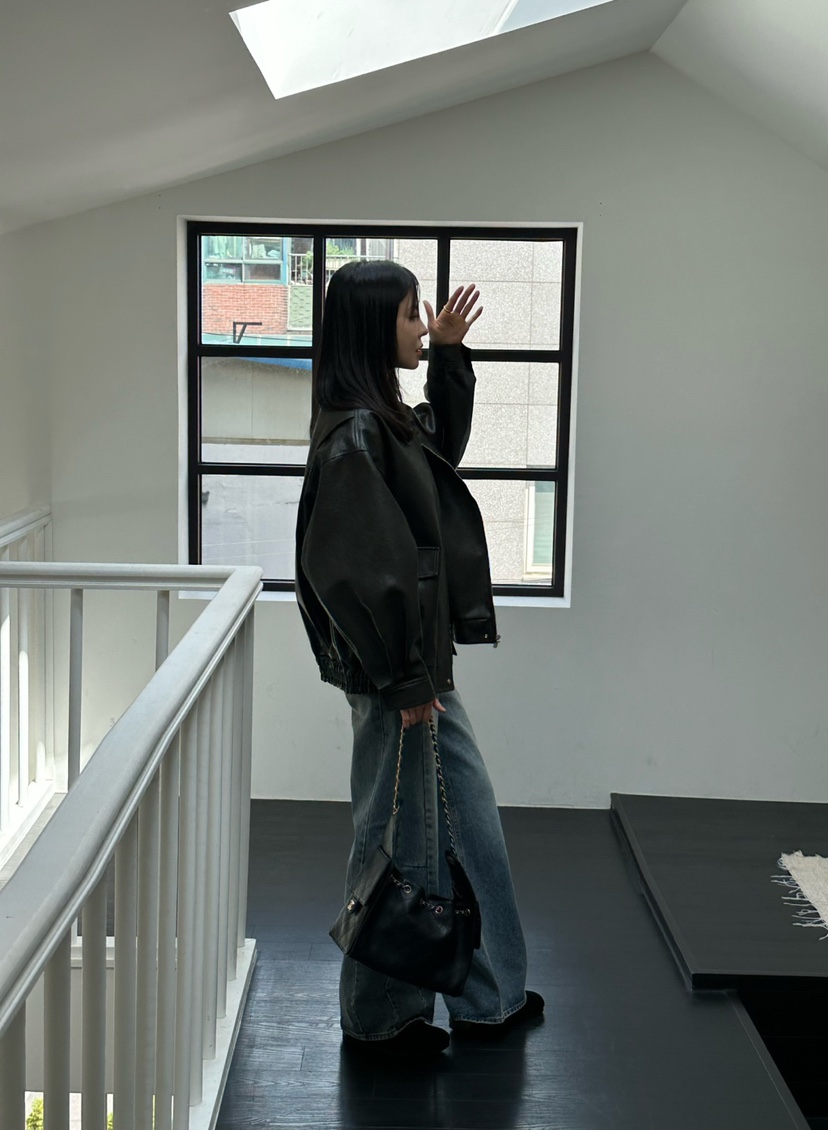 LE VASE韓國直郵㊣女士新品推薦人氣真品休閑25秋冬職業外套LE VASE外套