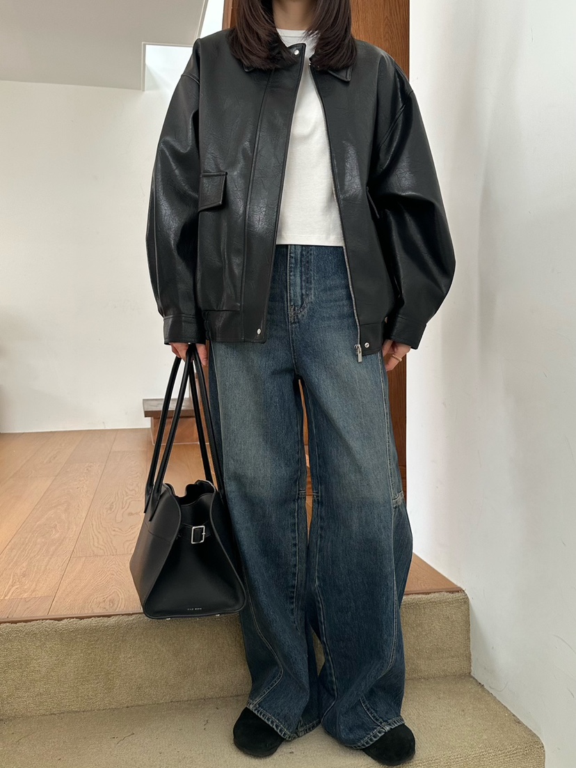 LE VASE韓國直郵㊣女士新品推薦人氣真品休閑25秋冬職業外套LE VASE外套圖色1
