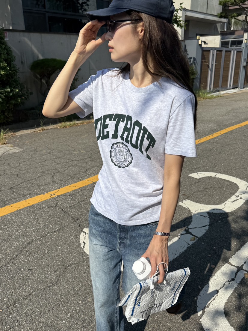 WATER/RIVER韓國代購㊣女士新品人氣25秋冬推薦熱賣時尚T恤WATER/RIVERT恤