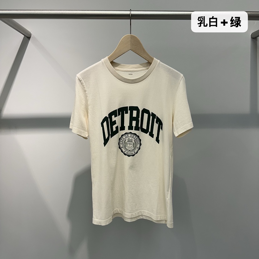 WATER/RIVER韓國代購㊣女士新品人氣25秋冬推薦熱賣時尚T恤WATER/RIVERT恤圖色5