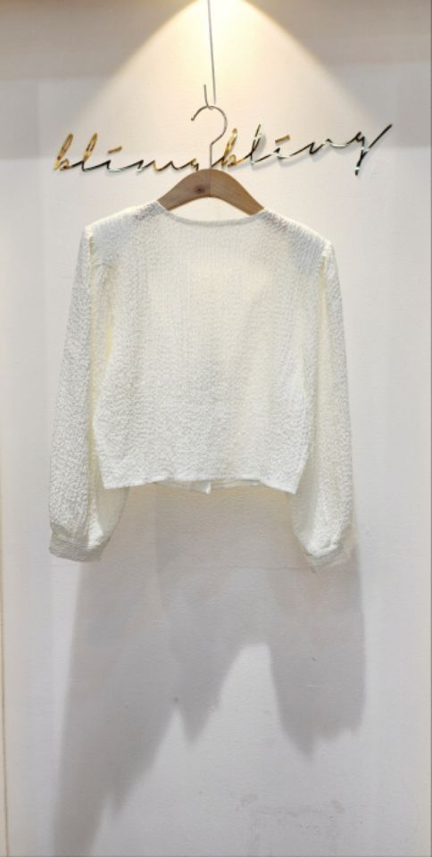 BLING BLING-S韓國直郵㊣女士新品25秋冬推薦真品襯衫蕾絲衫BLING BLING-S襯衫/蕾絲衫