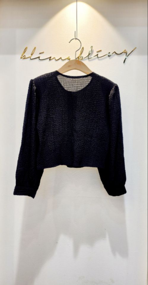 BLING BLING-S韓國直郵㊣女士新品25秋冬推薦真品襯衫蕾絲衫BLING BLING-S襯衫/蕾絲衫