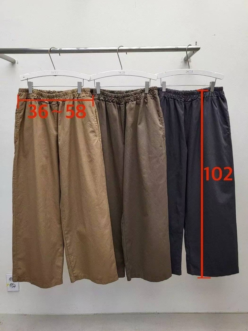 ZACCU韓國代購㊣女士新品推薦休閑時尚真品職業熱賣25秋冬休閑褲ZACCU休閑褲
