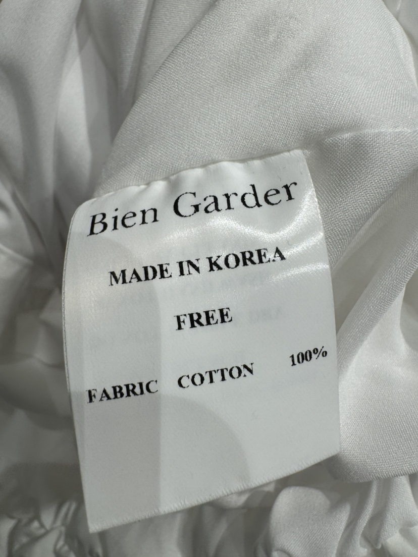 BIEN GARDER韓國代購㊣女裝新品真品25秋冬熱賣襯衫蕾絲衫BIEN GARDER襯衫/蕾絲衫