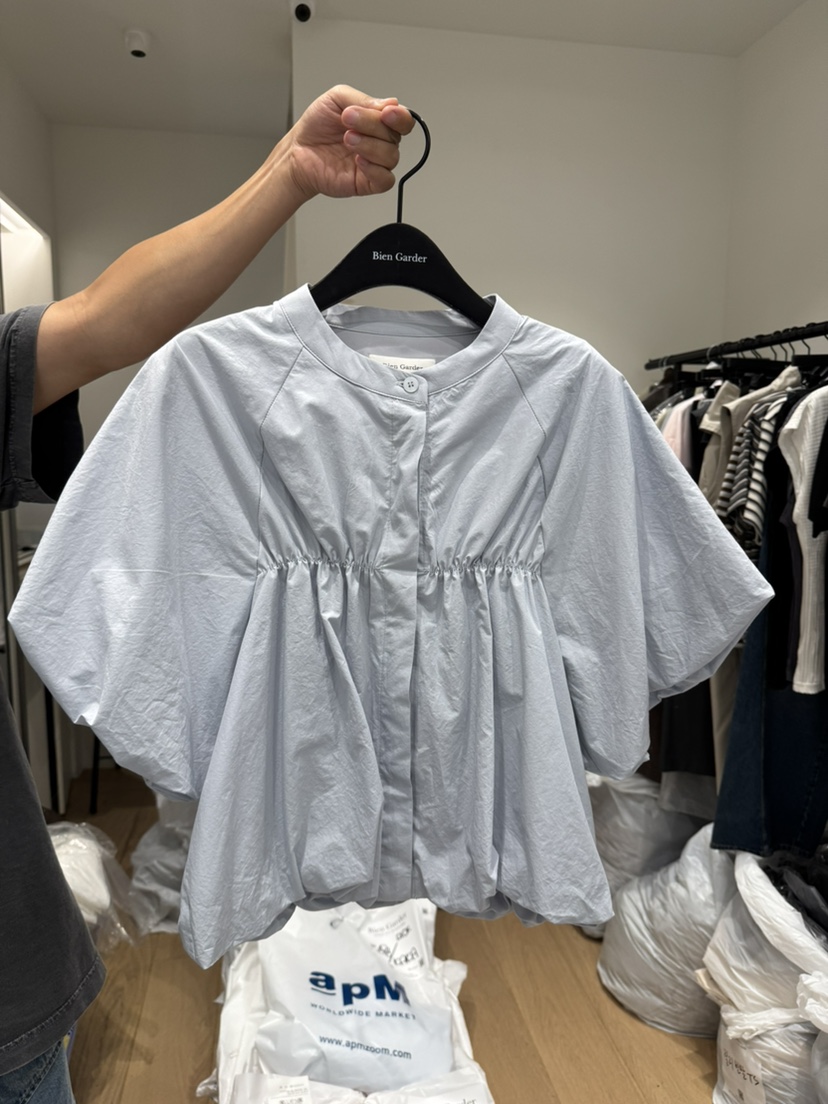 BIEN GARDER韓國代購㊣女裝新品真品25秋冬熱賣襯衫蕾絲衫BIEN GARDER襯衫/蕾絲衫圖色2