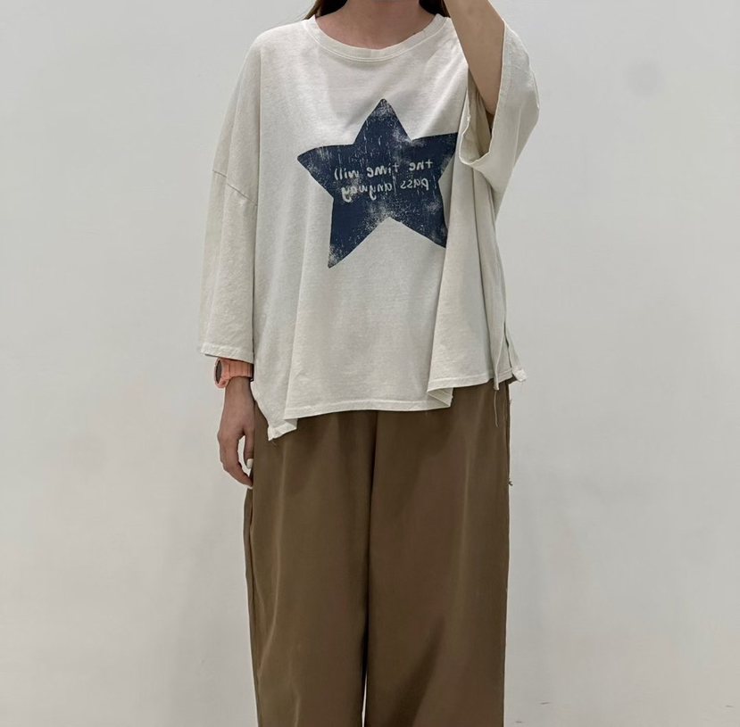 ZACCU韓國代購㊣女裝新品人氣真品熱賣休閑25秋冬時尚長袖T恤ZACCU長袖T恤