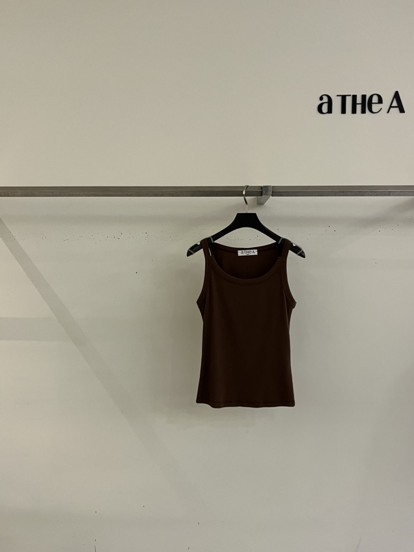 ATHEA東大門㊣實拍女士新品25秋冬時尚職業推薦熱賣吊帶背心ATHEA吊帶/背心圖色3
