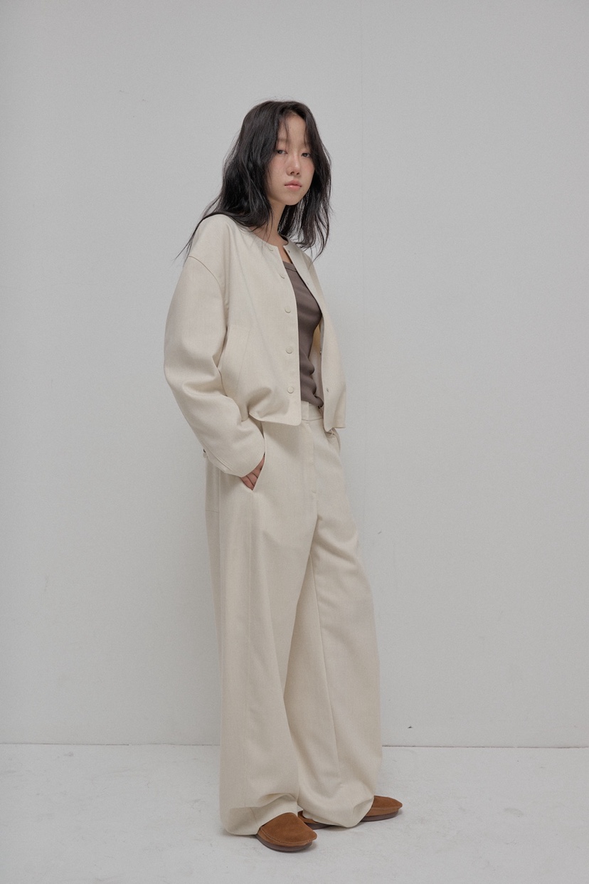ATHEA韓國代購㊣女裝新品人氣25秋冬時尚休閑熱賣休閑褲羊毛ATHEA休閑褲