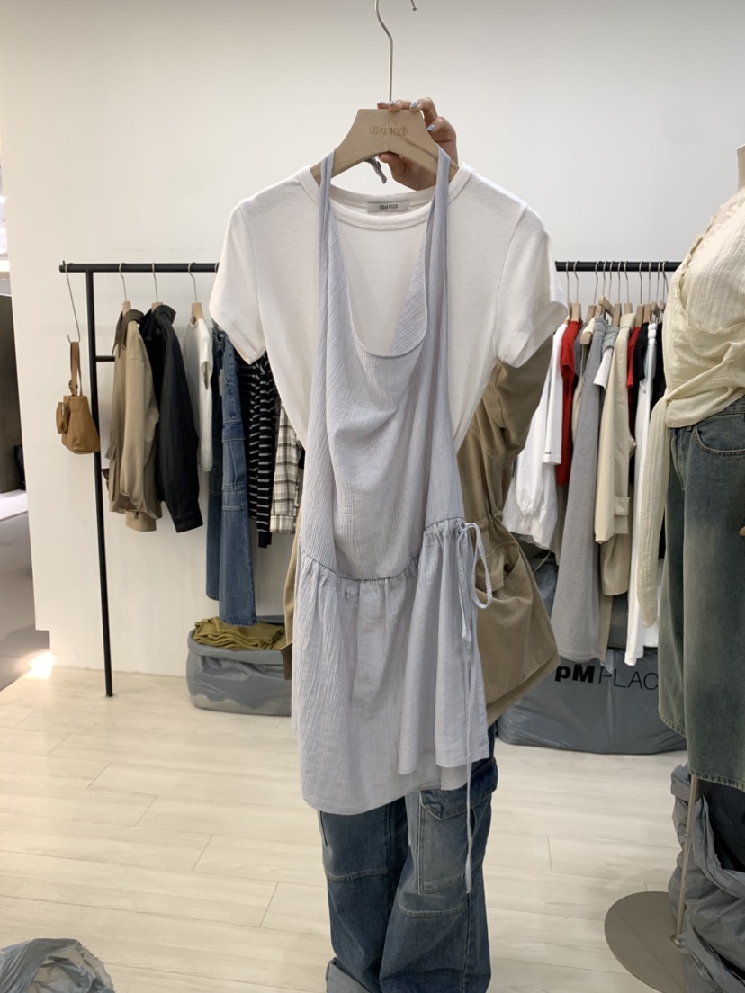 CEDARWOOD東大門㊣直郵女裝新款人氣休閑時尚吊帶背心不含內搭CEDARWOOD吊帶/背心