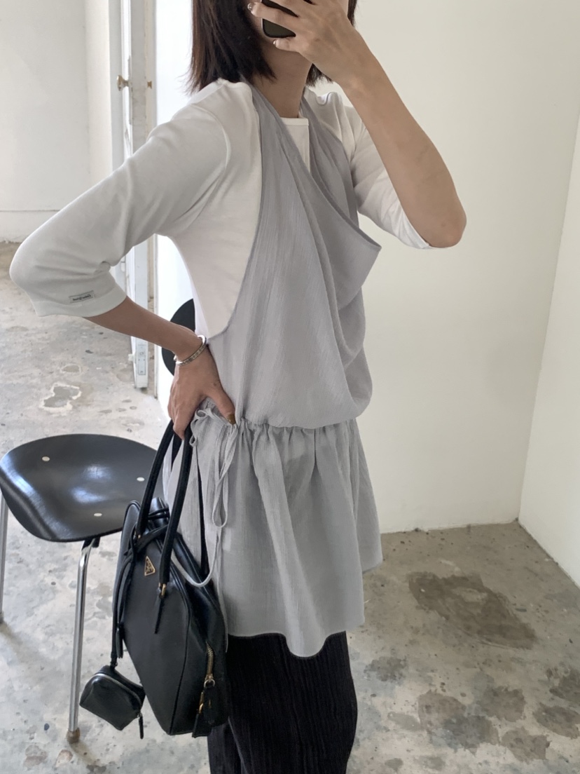 CEDARWOOD東大門㊣直郵女裝新款人氣休閑時尚吊帶背心不含內搭CEDARWOOD吊帶/背心