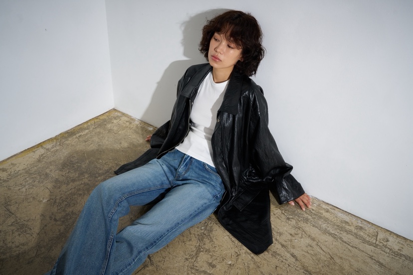 NEAR LEAP-P東大門㊣代購女士新品25秋冬時尚休閑職業牛仔褲NEAR LEAP牛仔褲
