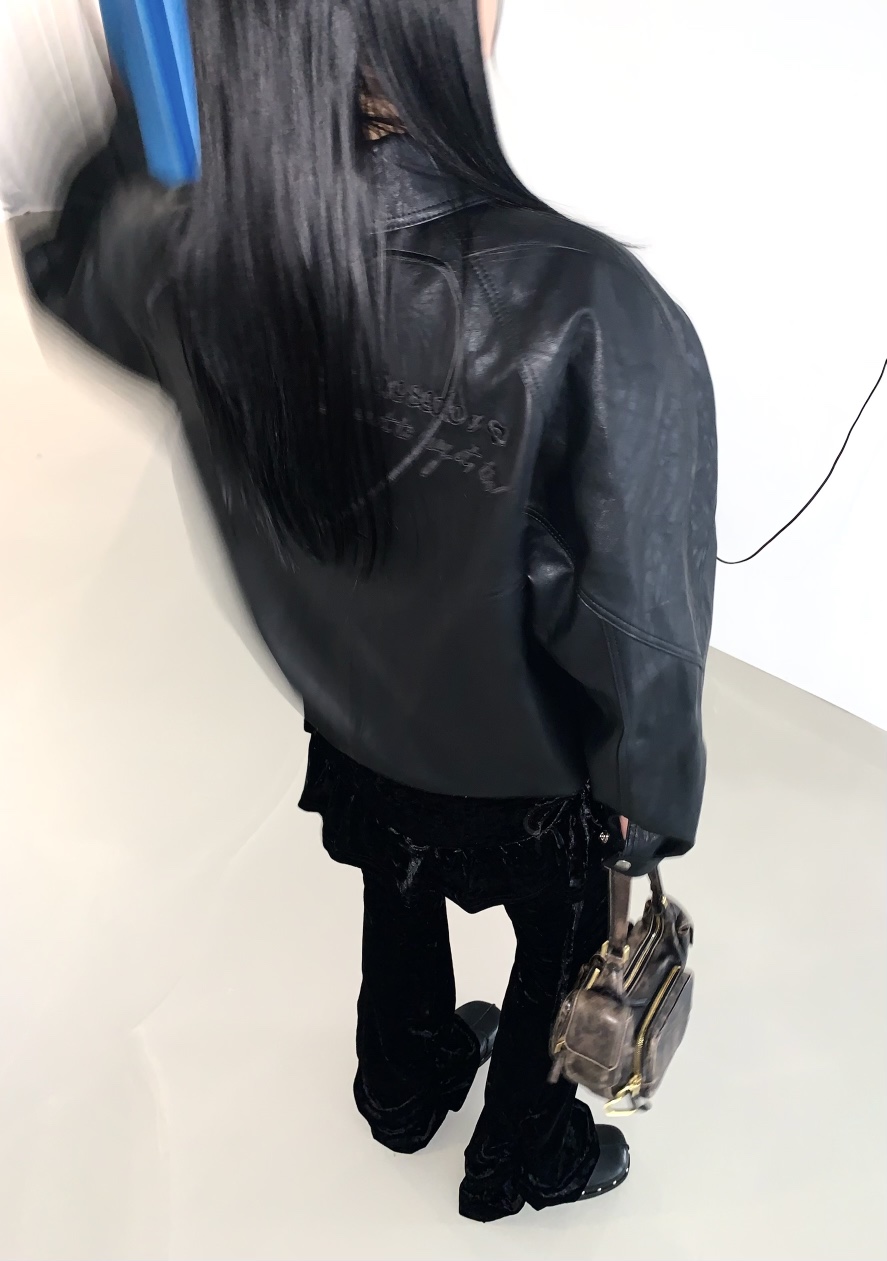 SEOLO韓國直郵㊣女士新品人氣職業熱賣時尚推薦休閑夾克皮革Seolo seoul夾克