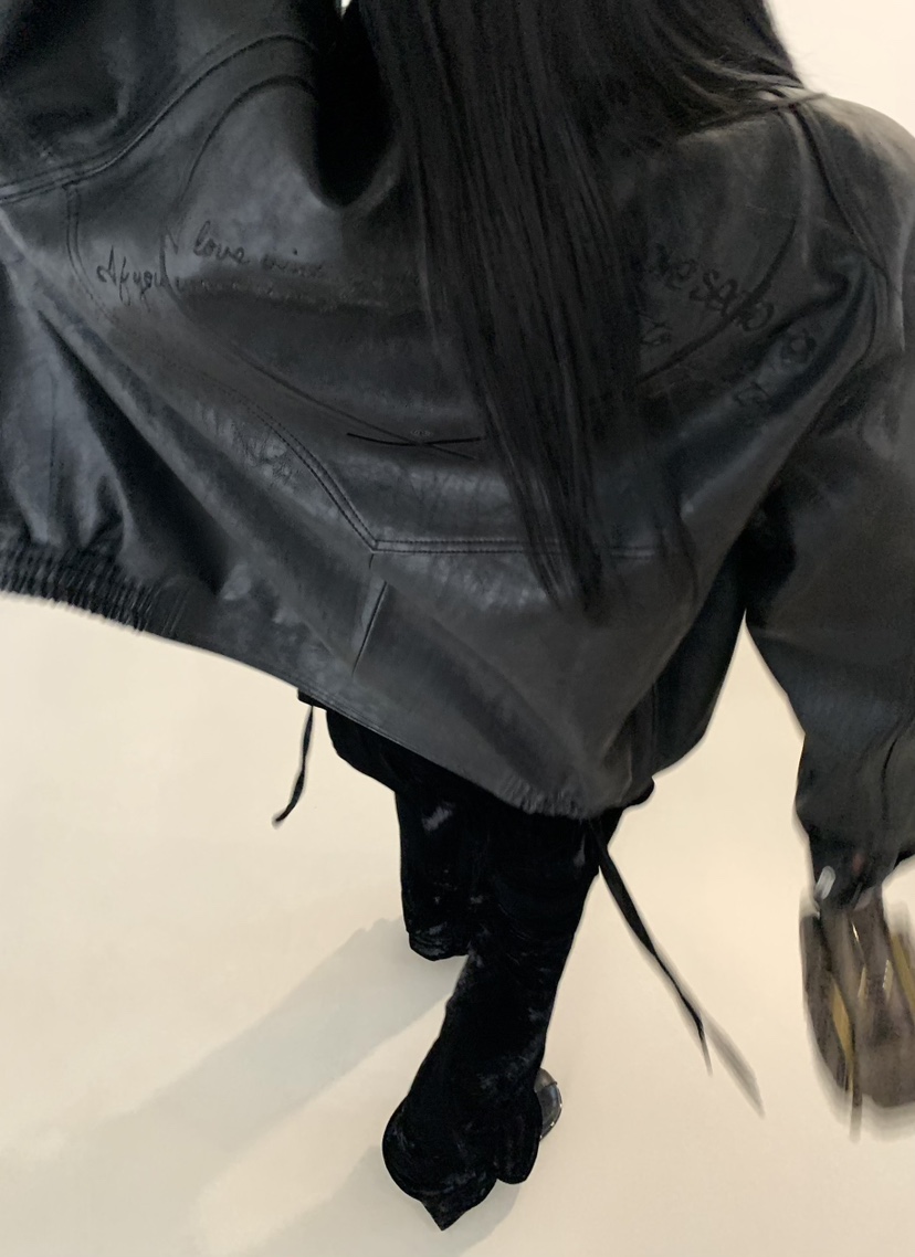 SEOLO韓國直郵㊣女士新品人氣職業熱賣時尚推薦休閑夾克皮革Seolo seoul夾克