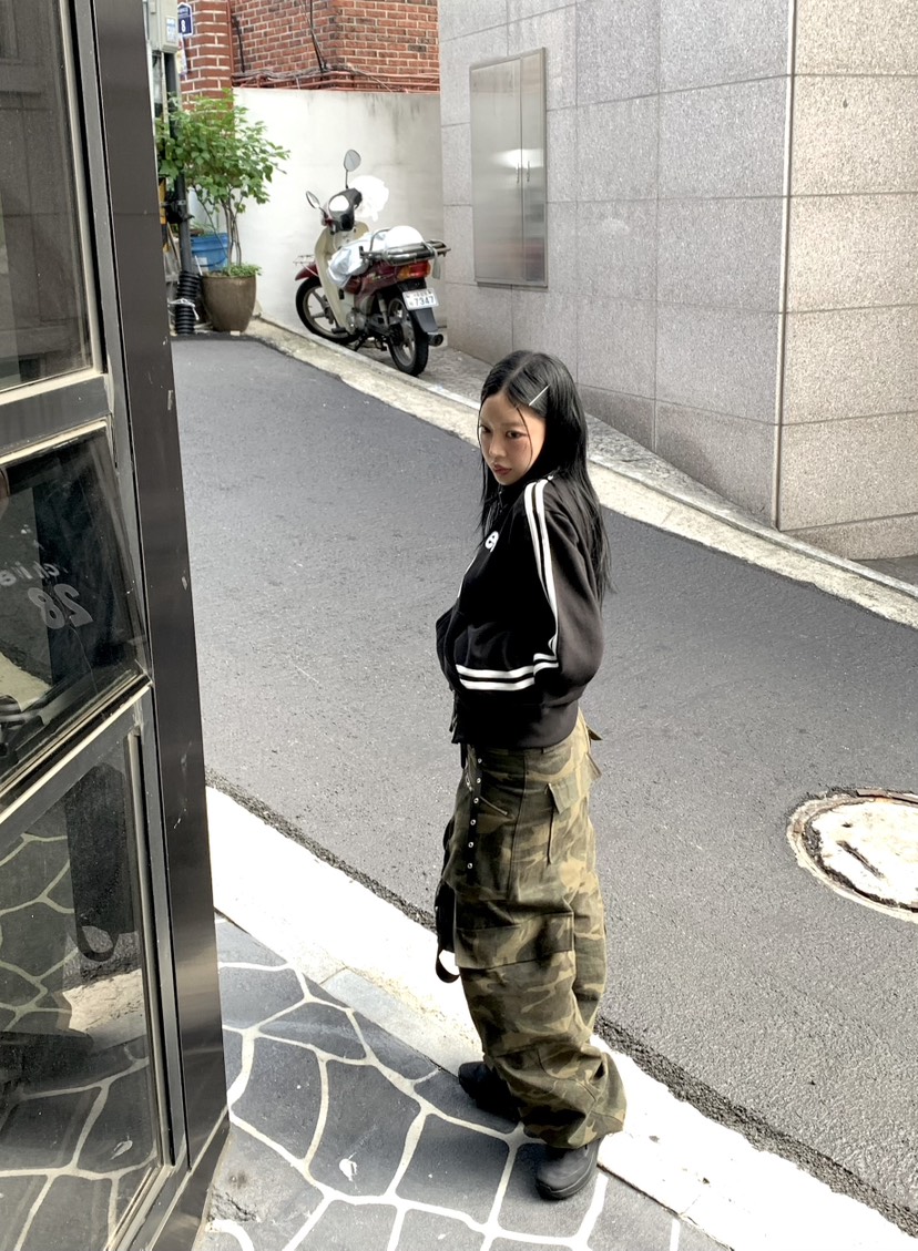 SEOLO韓國代購㊣女裝新款職業人氣25秋冬熱賣真品時尚夾克拉鏈Seolo seoul夾克