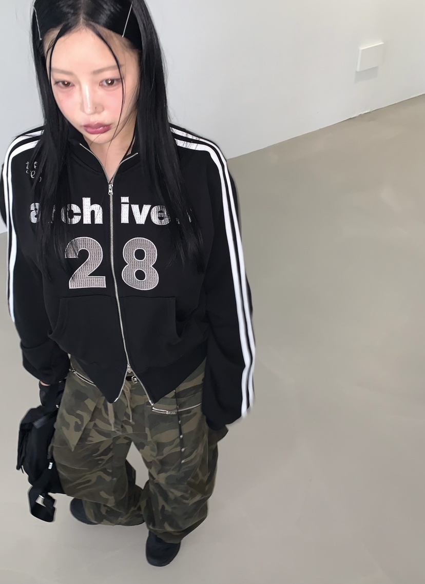 SEOLO韓國代購㊣女裝新款職業人氣25秋冬熱賣真品時尚夾克拉鏈Seolo seoul夾克