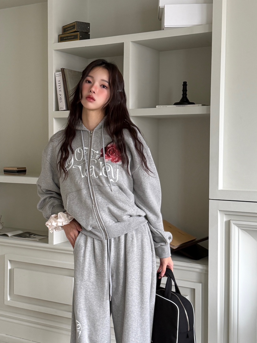 MARKE-P韓國直郵㊣女士新品熱賣時尚休閑人氣夾克連帽拉鏈衫MARKE-P夾克