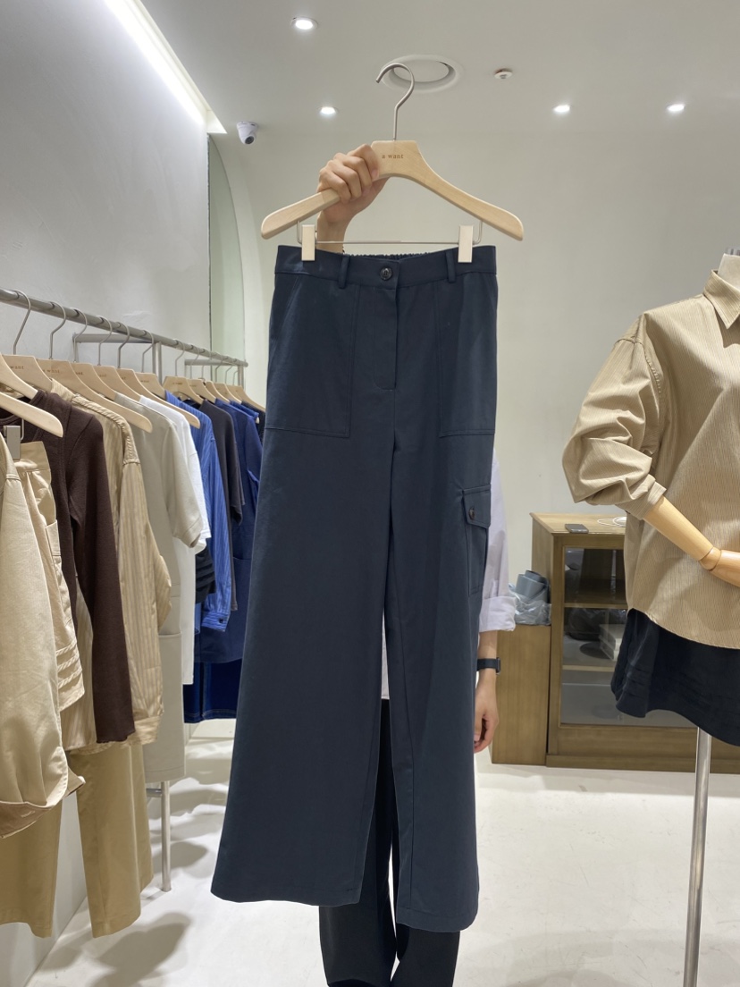 A WANT東大門㊣代購女士新款時尚職業人氣25秋冬熱賣休閑褲A WANT休閑褲圖色3