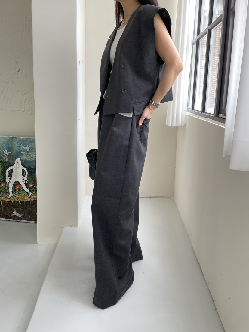 CHAHEE東大門㊣代購女裝新款人氣時尚職業休閑熱賣真品馬甲CHAHEE馬甲