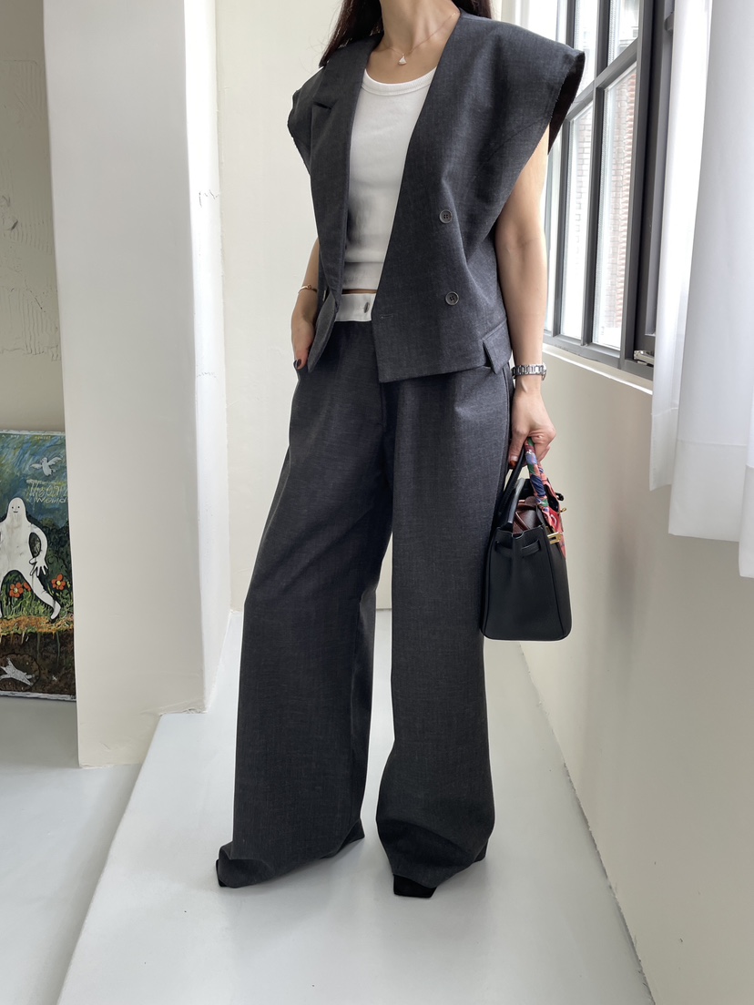 CHAHEE東大門㊣代購女裝新款人氣時尚職業休閑熱賣真品馬甲CHAHEE馬甲