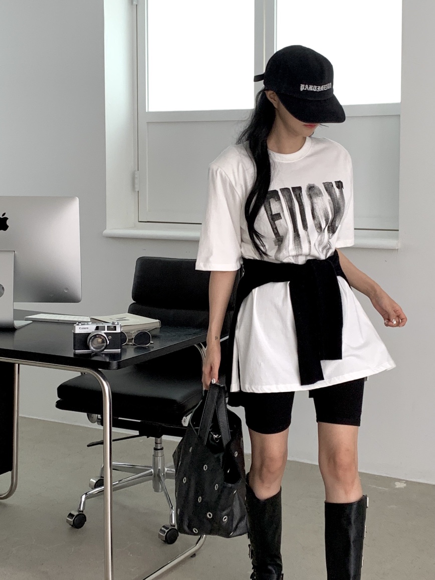 DAVICHI東大門㊣代購女裝新品職業真品25秋冬時尚人氣推薦T恤DAVICHIT恤