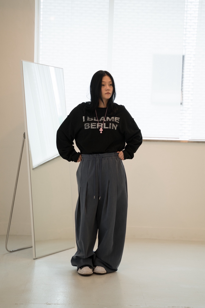FRANC—L韓國代購㊣女裝新品職業真品25秋冬時尚人氣休閑褲FRANC休閑褲