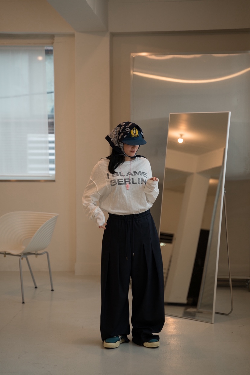 FRANC—L韓國代購㊣女裝新品職業真品25秋冬時尚人氣休閑褲FRANC休閑褲