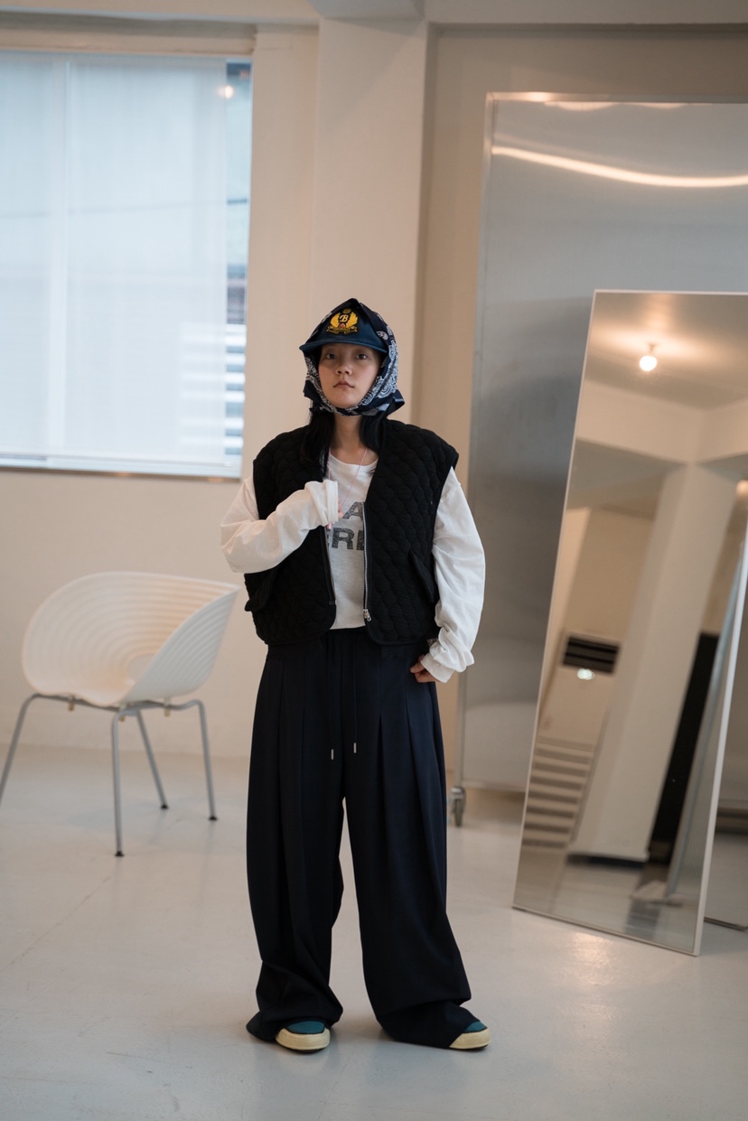 FRANC—L韓國代購㊣女裝新品職業真品25秋冬時尚人氣休閑褲FRANC休閑褲
