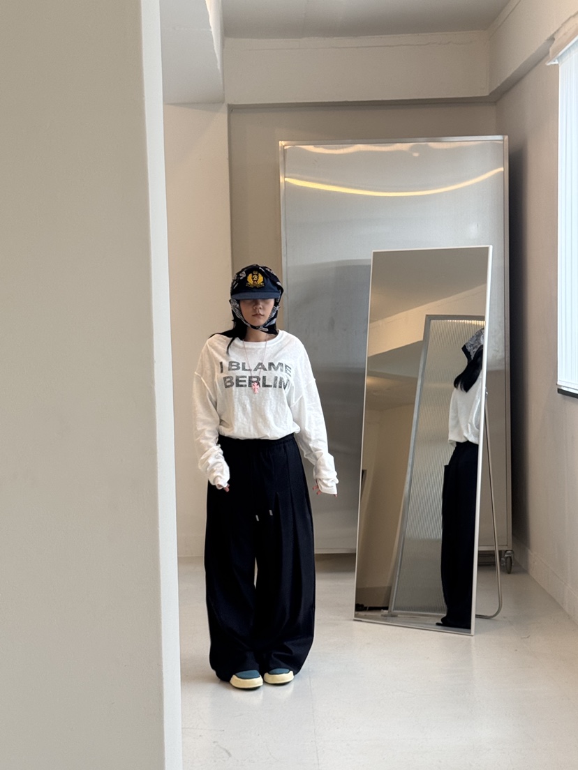 FRANC—L韓國代購㊣女裝新品職業真品25秋冬時尚人氣休閑褲FRANC休閑褲