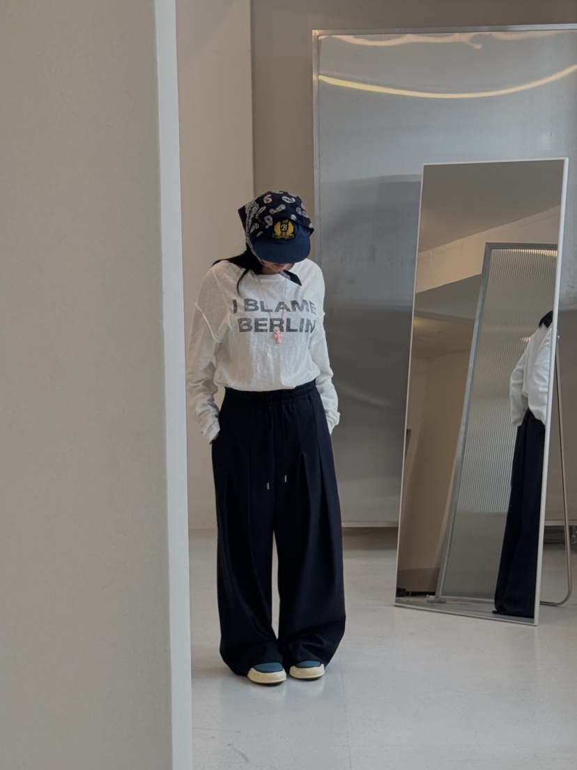 FRANC—L韓國代購㊣女裝新品職業真品25秋冬時尚人氣休閑褲FRANC休閑褲