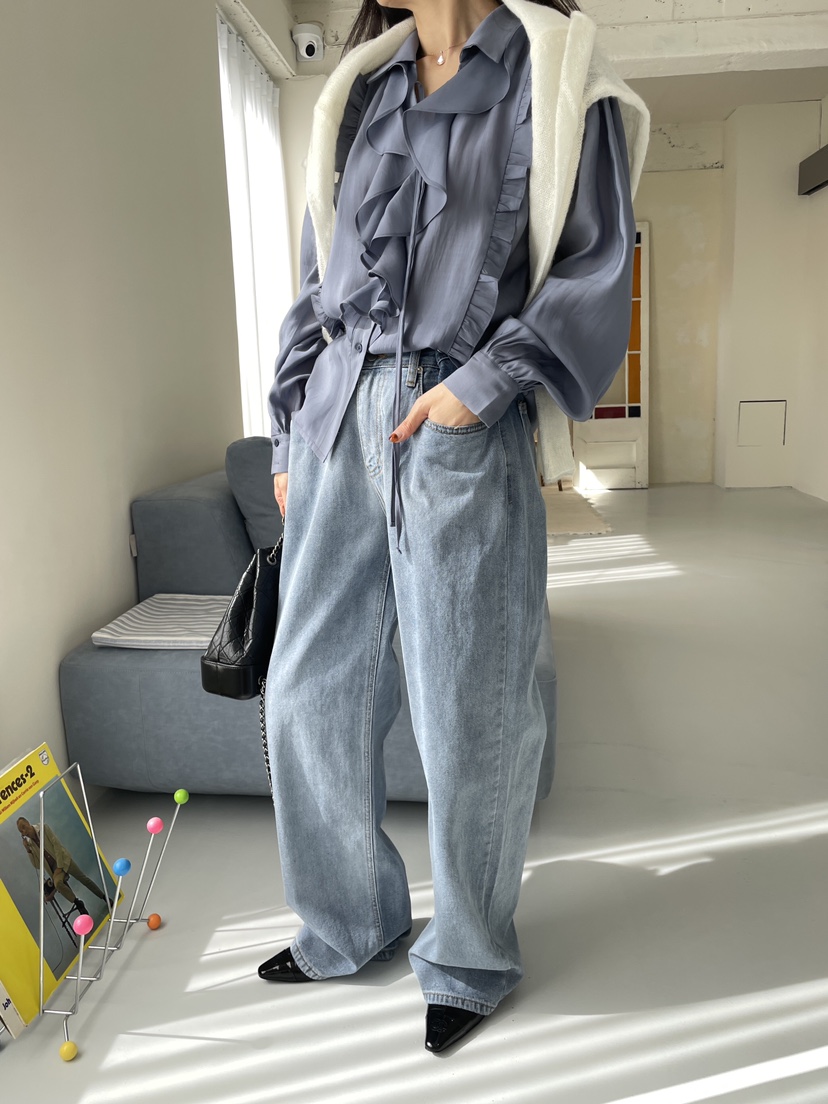 CHAHEE東大門㊣實拍女裝新品人氣真品職業休閑推薦襯衫蕾絲衫CHAHEE襯衫/蕾絲衫