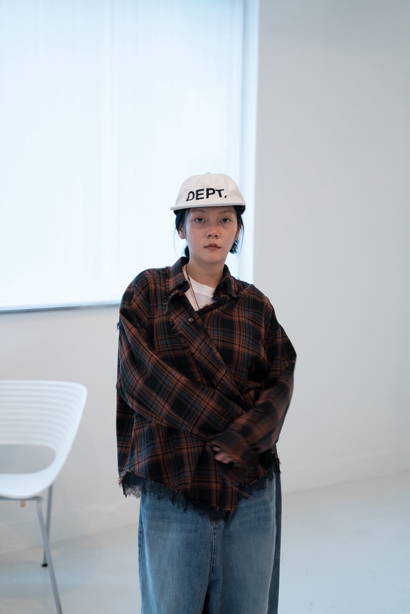 FRANC—L韓國代購㊣女裝新款推薦休閑真品熱賣襯衫蕾絲衫復古FRANC襯衫/蕾絲衫