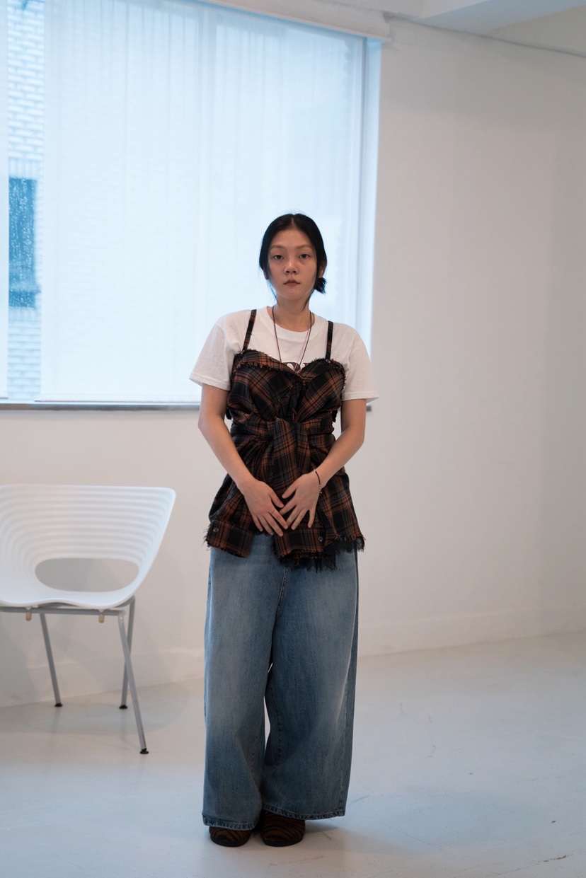 FRANC—L韓國代購㊣女裝新款推薦休閑真品熱賣襯衫蕾絲衫復古FRANC襯衫/蕾絲衫