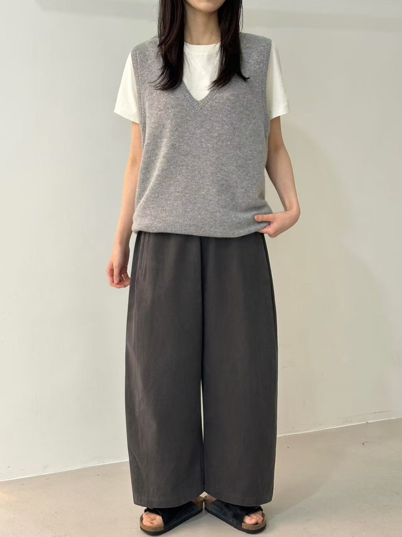 PEPPER-L東大門㊣實拍女士新品推薦休閑真品25秋冬吊帶背心羊毛PEPPER吊帶/背心