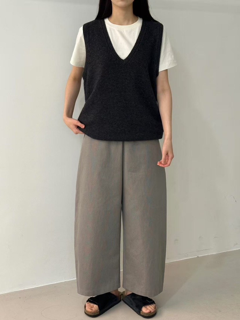 PEPPER-L東大門㊣實拍女士新品推薦休閑真品25秋冬吊帶背心羊毛PEPPER吊帶/背心