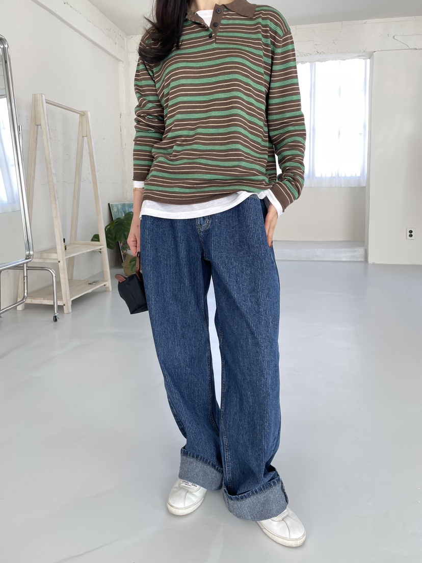 CHAHEE東大門㊣實拍女裝新款25秋冬人氣熱賣休閑真品牛仔褲CHAHEE牛仔褲