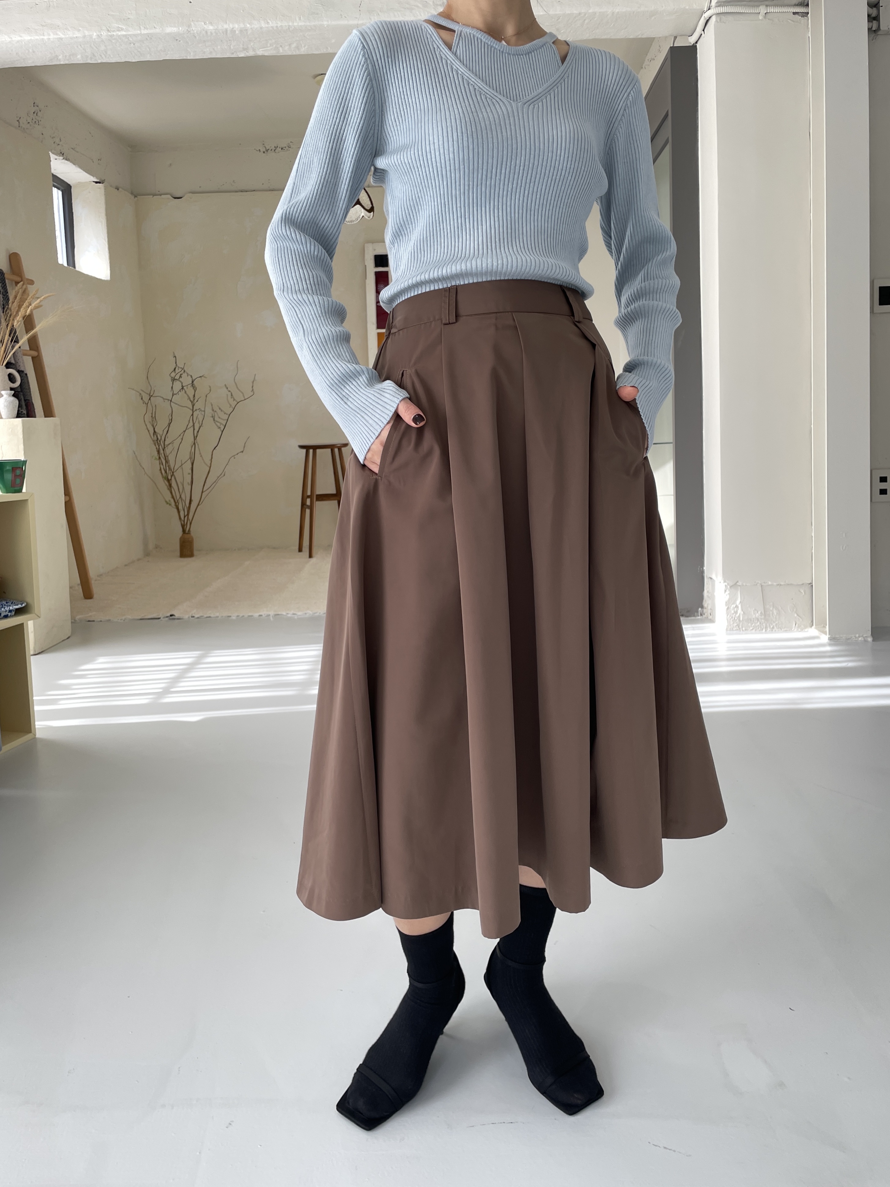CHAHEE東大門㊣直郵女士新款時尚25秋冬真品推薦休閑熱賣長裙CHAHEE長裙